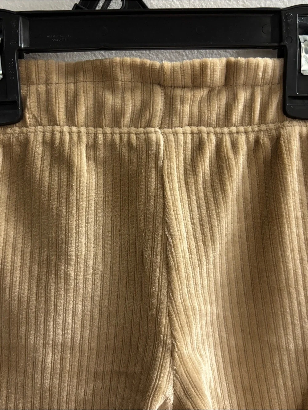 Carter's Tan Corduroy Ribbed Pants Elastic Waist 2T/2A